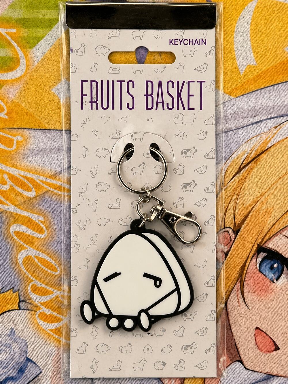 Fruits Basket Onigiri (Rice Ball) Anime Keychain